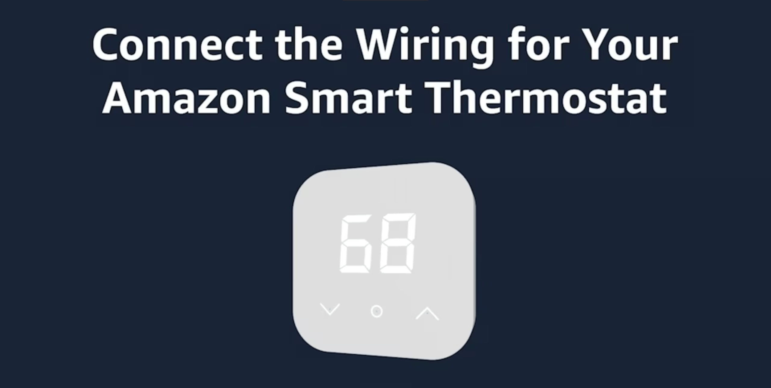 Wiring Smart Thermostat Video Thumbnail